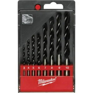 MILWAUKEE 8 PIECE BRAD SPUR POINT DRILL BIT SET, 3 - 10mm - 4932352466 - Picture 1 of 1