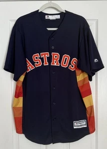 Camiseta Majestic de los Astros de Houston #2 azul Bregman para hombre LG béisbol MLB - Imagen 1 de 12