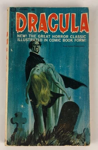 Dracula Illustrated In Comic Book Form w intro by Christopher Lee Ballantine - Foto 1 di 5
