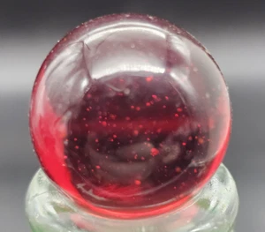 25mm Shooter Ruby Red Clearie Marble Transparent - Picture 1 of 6