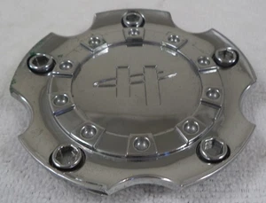 Helo Wheels Chrome Custom Wheel Center Cap Caps # HE834K98 / LG0607-55 - Picture 1 of 4