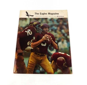 1968 Washington Redskins at Philadelphia Eagles NFL Football Program 11-10-68 - Picture 1 of 2