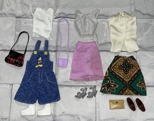 Three Outfits, Matching Shoes, Purses, Barbie Clothes Lot #303 - Picture 1 of 10
