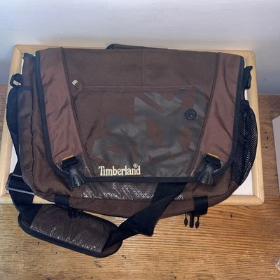 Timberland Laptop Messenger Bag Satchel Tote Brown - Image 1 of 4