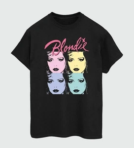 Brands In Black Blondie Women Boyfriend Fit Music T-Shirt XL Black Hardly Worn - Picture 1 of 7
