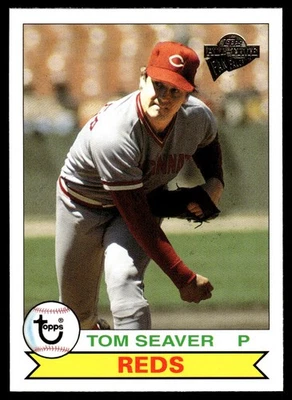 2004 Topps All-Time Fan Favorites Tom Seaver Cincinnati Reds #110 - Image 1 of 2
