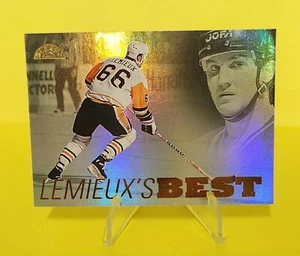 1995-96 Leaf Lemieux's Best Mario Lemieux #6 HOF - Picture 1 of 2