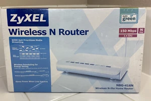 ZyXEL NBG416N 150 Mbps 4-Port Wireless N Router-NEW - Picture 1 of 6