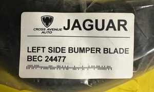 NOS Genuine OEM Jaguar LEFT side bumper blade for XJS 1992-93 (BEC24477) - Picture 1 of 4