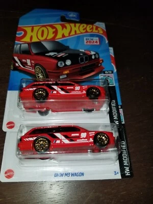 Hot Wheels BMW M3 Wagon Lote de 2 Nuevos para 2024 Foto 1 de 2