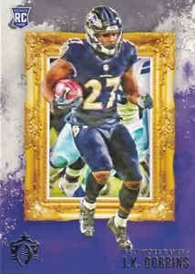 Panini Chronicles Gridiron Kings J.K. Dobbins 2020 radiocontrol #gk-9 Ravens - Imagen 1 de 1
