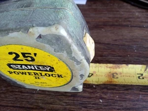 25 ft. Maßband Stanley Powerlock II (MADE IN USA) 33-425 (KOSTENLOSER VERSAND) - Bild 1 von 1