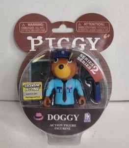 Action Figure Piggy Series 2 Doggy Cop Roblox DCL codice articolo esclusivo nuovo sigillato - Foto 1 di 3