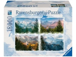 NEW Ravensburger Jigsaw Puzzle 18000 Pieces 16137 Castle Through the - Foto 1 di 2