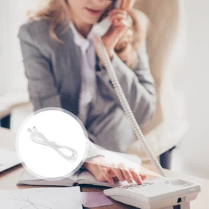Telephone Line Converter Connecting Cable for Extension Cord Landline - Zdjęcie 1 z 12