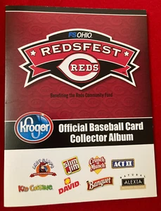RAR! 2010 Topps Cincinnati Reds Redsfest Album Kartenhalter exklusiv - Bild 1 von 4