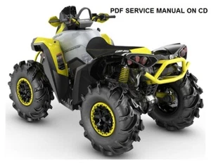Can-Am Renegade 850 850 Xxc Service Repair Shop Manual on CD 2017 - Picture 1 of 4