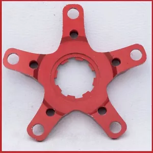 NOS VUELTA BMX CHAINRING SPIDER CRANKSET RED VINTAGE USA BMX OLD SCHOOL - Picture 1 of 3