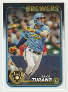 Brice Turang - Milwaukee Brewers (Baseball Card) 2024 Topps # 570 Mint - Picture 1 of 1