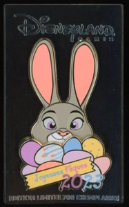 2023 DLP DLRP Paris Zootopia Easter Joyeuses Paques Judy Hopps LE 700 Disney Pin - Picture 1 of 1