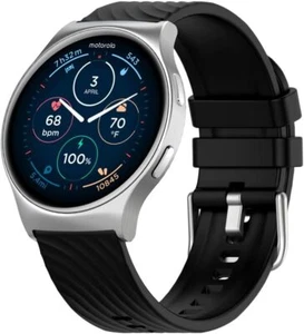 Motorola Moto Watch 120 - Reloj Inteligente Premium Bluetooth Phantom Negro MOSWZ120-PB - Imagen 1 de 4