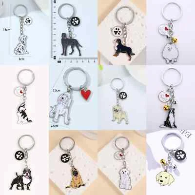 Llavero raza perro, lindo llavero con pata Foto 1 de 4