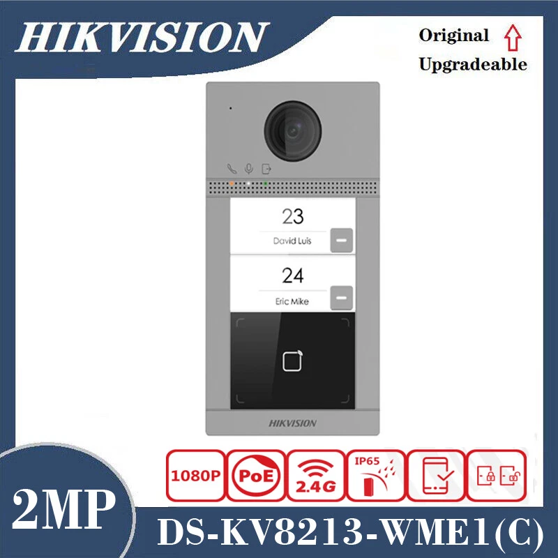 Hikvision DS-KV8213-WME1(C) Door Station intercom surface installation