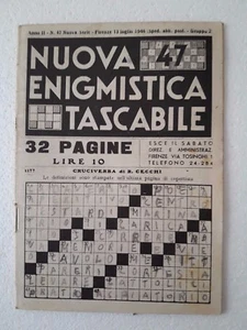 Nuova Enigmistica Tascabile n.47 Luglio 1946 - Picture 1 of 1