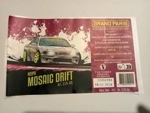 Etiqu. Can'Alu : MOSAIC DRIFT / Brasserie du GRAND PARIS - France - Imagen 1 de 1