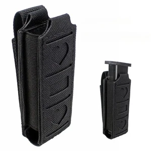 Pistola táctica Molle bolsa de cargador individual universal elástica Mag bolsa soporte - Imagen 1 de 9