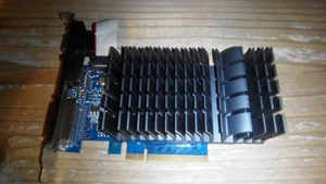 ASUS Nvidia Geforce GT 710 2GB DDR3 DVI / HDMI / VGA FANLESS - Photo 1/3