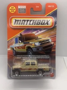 Toyota Landcruiser 78 109/125 clásico difícil de encontrar Matchbox '17 2025 - Imagen 1 de 3