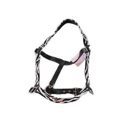 Halter estampado cebra talla media. Soporte para caballos  Foto 1 de 3