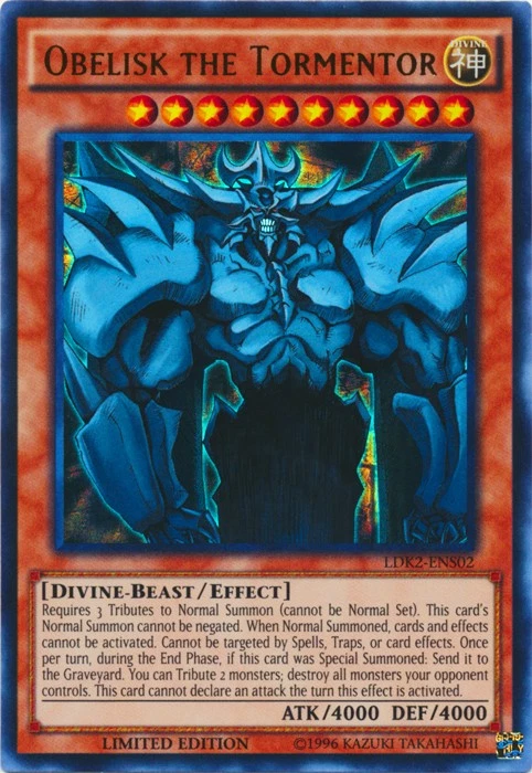 遊戯王OCG デュエルモンスターズ 25th Obelisk the Tormentor Japanese