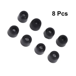 8 Pcs Memory Foam Earplugs Headphones Nozzle Noise Reducing Earbud Tips - Picture 1 of 9