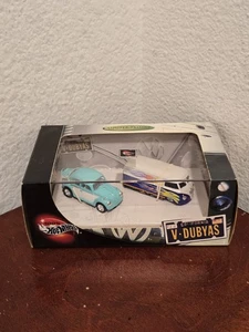 100% Hot Wheels Volkswagen California V-Dubyas VW Bug & Microbus Diecast Set - Picture 1 of 18