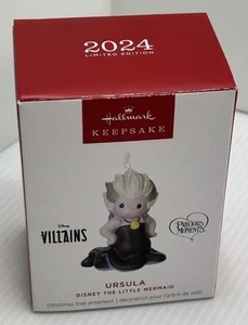 Nuevo adorno de porcelana URSULA edición limitada sello Disney Precious Moments nuevo en caja - Imagen 1 de 3