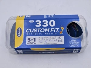 Dr. Scholl’s Custom Fit Orthotics 3/4 Length Inserts CF 330, 5-in-1 Pain Relief - Picture 1 of 10