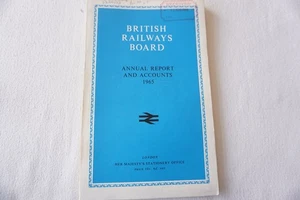 1965 British Transport Commission Railway Report Accounts Book BTC - Bild 1 von 12