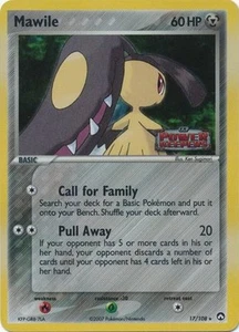 Mawile - 17/108 - Rare - Reverse Holo LP, English Pokemon EX Power Keepers - Picture 1 of 1