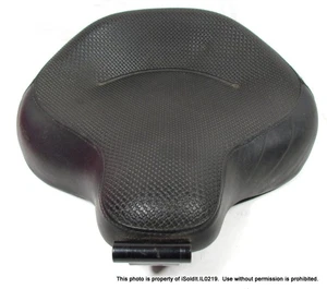 HARLEY DAVIDSON MOTORCYCLE POLICE EDITION SOLO SEAT Black 19x19x8 - Picture 1 of 7