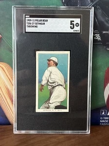 1909 ORSO POLARE T206 CY SEYMOUR NEW YORK LANCIO Sgc 5 High End - Foto 1 di 3