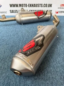 Lattine terminali silenziatori scarico doppio Honda CRF 450 DEP S7 2017 - 2018 - Foto 1 di 24