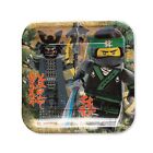 Lego Ninjago Paper Square Party Plates (Pack of 8) (SG30893)