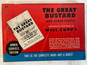 THE GREAT BUSTARD Armed Services Edition #P-7 Will Cuppy ASE - Picture 1 of 5