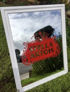 Stella Beer Bar Pub Man Cave Mirror  "New" - Picture 1 of 1