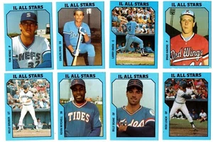 1985 TCMA International League All-Stars Team Set Henke Greenwell Leach (A) - Bild 1 von 6