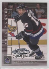 2001-02 ITG Be A Player Memorabilia All-Star Fantasy /10 Harold Druken #224
