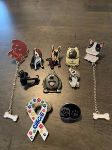 Dog Pin Lot!! 100% Of This Auction Benefits ROC The Dogs Rescue In Rochester NY - Picture 1 of 12
