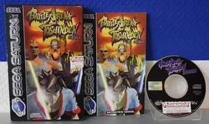 Battle Arena Toshinden Remix Sega Saturn (1996) OVP & Manual y Case SAT - Imagen 1 de 2